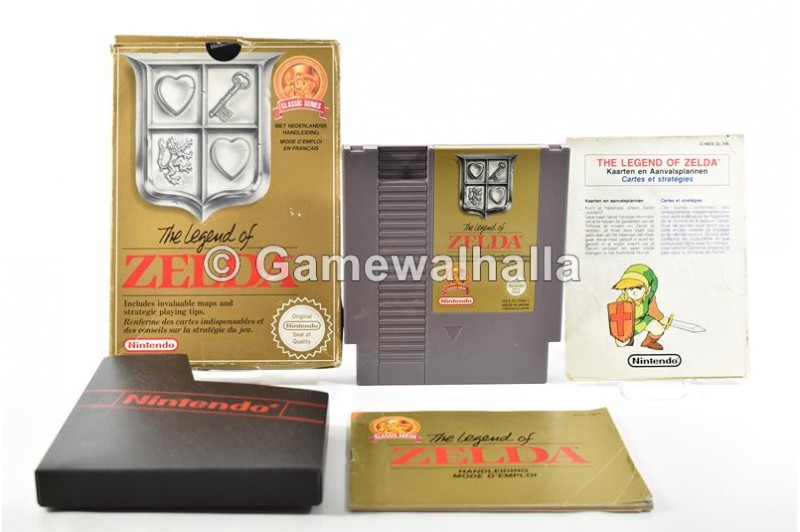 The Legend Of Zelda top for Nintendo NES CIB!